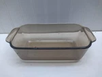 Corning Ware 213R Qt Loaf Pan Amber Pyrex Bread Baking Dish Casserole (9X5X3). Fixed Price $34.99.
