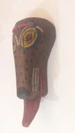 Handcarved Wooden Deer Coyote Jackal Mask Latin American Folk Art. Fixed Price $150.00.