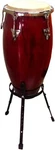 Conga Drum 11" W/ Stand Red Wine -world Percussion Local Pickup Item. Fixed Price $179.99.