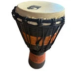 Toca Hand Percussion Djembe Drum Small Wood Natural Skin 7"X16" West Africa. Fixed Price $59.99.