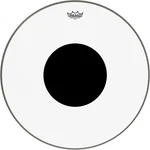 Remo Controlled Sound Clear With Black Dot Bass Drum 24 In.. Fixed Price $29.95.