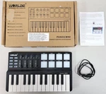 Worlde Panda Mini Usb Midi Keyboard Controller 25 Keys W/ Drum Pads New Open Box. Fixed Price $51.99.