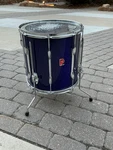 16" Premier Xpk Floor Tom Drum Uk Sapphire Blue Nice 16X16 #SH4. Fixed Price $262.45.