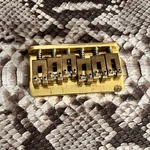 1990S Pgm (moon) Brass Bridge Hardtail Charvel Fender Kahler Stars Mighty Mite. Fixed Price $125.93.