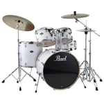 Pearl Export 5-PIECE Drum Set W/ 22" Kick And Hardware Pure White. Fixed Price $1099.99.
