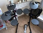 Yamaha Dtx Electronic Drum Set Complete Kit W/ Foot Pedal. Fixed Price $300.00.