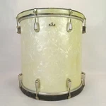 *slingerland 16X16" 1944 WW2 Virgin Floor Tom Drum Radio King White Marine Pearl. Fixed Price $895.00.
