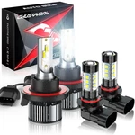 For Dodge Nitro 2007-2009 4X Led Faros Alto/bajo + Kit De Bombillas Antiniebla. Fixed Price $29.99.
