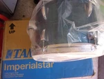 Tama Imperialstar Hairline Blue 12" X 8" Rack Hanging Tom Drum New Iin Bag. Fixed Price $119.99.