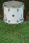 Pdp By Dw 16" Concept Maple Pearlescent White Floor Tom For Your Drum Set! S116. Fixed Price $247.45.