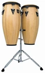 Lp Latin Percussion Aspire 11" & 12" Congas Wood W/stand. Fixed Price $729.99.