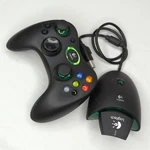 Logitech Cordless Precision Xbox Wireless Controller & Dongle. Fixed Price $34.99.