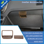 Wood Grain Co-pilot Storage Box Glove Handle Trim For Chevy Colorado CANYON14-22. Fixed Price $15.99.