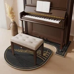Soundproof Piano Rug Mat Noise Reduction, Heat Insulation, Nonslip Black. Fixed Price $154.30.