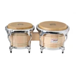 Rhythm Tech Bongos RT5200 Natural Finish 7" & 9" Drum Percussion. Fixed Price $429.99.