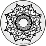 Remo Artbeat Aric Improta Sleep Lotus Artist Collection Drum Head, 12". Fixed Price $24.99.
