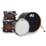 Drum Workshop DEKTEX04TACMB Dwe 4PC Shell Pack, Curly Maple Burst Exotic. Fixed Price $6599.00.