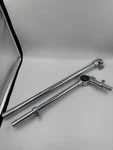 Vtg 1980 Pearl Uni-lock Rack Tom L-arm Mount Holder Part 7/8" Gold Label 40. Fixed Price $54.00.