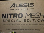 Alesis Mesh Electronic Drum Set (NITROMSEK1). Fixed Price $300.00.