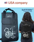Drummer Bag Sattari ,sticks Pads Charts ,book. Fixed Price $30.00.