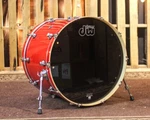 Dw Performance Candy Apple Bass Drum - 18X24. Fixed Price $1238.00.