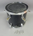 Remo Quadura Rack Tom Drum 13" X 12" Black. Fixed Price $74.99.