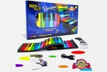 Mukikim Rock And It Flexible Rainbow Roll-up Piano W/ Coded Song Book Nib. Fixed Price $36.95.