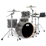 Drum Workshop Dwe 4-PIECE Kit Bundle Black Galaxy Finish Ply. Fixed Price $7399.00.