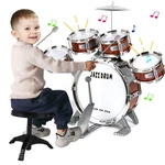Kids Drum Set For Toddlers 1-3 3-5 Musical Instruments Toys Small, Red. Fixed Price $46.45.