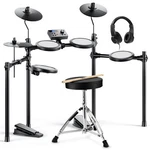 Donner DED-70 Electric Drum Set For Sale With Throne Headphones Online Lessons. Fixed Price $189.98.