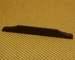 GB-1990 Grover Tune-kraft Wood Fixed 1-PIECE Flat Top Mandolin Bridge. Fixed Price $22.00.
