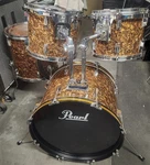 1990S Cb Percussion Pearl Clone Export 4-PIECE Drum Kit New Wrap Finish. Fixed Price $400.00.