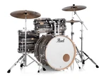 Pearl Decade Maple Artisan Limited Edition Black Satin Marble 5PC Drums Shells. Fixed Price $1299.99.