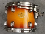 Tama Starclassic Maple 10" Gold Sunburst Tom Drum, Brushed Nickel, Japan, Nice!. Fixed Price $289.95.