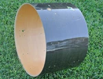 90'S Ludwig Usa 22" Charcoal Shadow Bass Drum Shell + Badge For Your Set! L408. Fixed Price $247.45.