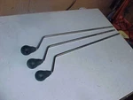 3 Pearl Masters Sessions 21 In 1990'S Floor Tom Drum Legs. Fixed Price $50.00.