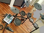 Alesis DM10 Studio Electronic Drum Kit Mylar Mesh Heads Bonus Pro X Hi-hat. Fixed Price $399.99.