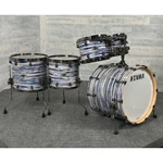 Tama Starclassic Walnut/birch 5PC Drum Set W/22BD Blue & White Oyster. Fixed Price $2199.99.