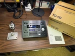 Roland V-drums TD-50X Sound Module W/mount, Clamp, Manual, Power Cable Z6I7762. Fixed Price $1895.00.