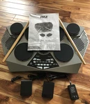 Pyle PTED06 Portable Electronic Tabletop Digital Drum Machine. Fixed Price $89.99.