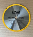 Dewalt 12" (305MM) 80T DW3128 Ultra Sharp Fine Finish Blade New-open Box. Fixed Price $35.00.