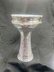 Mid-east Tunable Nickel Doumbek Engraved Adjustable Drum Synthetic Head. Fixed Price $59.00.