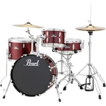 Pearl Roadshow 4-PIECE Jazz Drum Set Wine Red. Fixed Price $615.99.