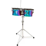 Latin Percussion LP272-TS Tony Succar Signature Timbalitos Rainbow Chrome. Fixed Price $849.99.
