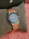 Bulova Women's Watch 98R273 Blue Mother Of Pearl Dial Diamond Two Tone Steel. Fixed Price $95.00.