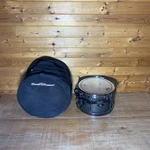 Tama Superstar Green Finish 12 8 With Star-cast Mount And Road Runner Case. Fixed Price $153.99.