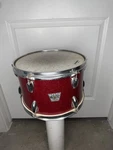 Vintage Majestic Semi-pro Red Sparkle Tom Drum Japan Scratches Small Hole. Fixed Price $299.99.
