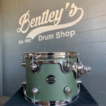 Dw Performance Series 9X12" Rack Tom Satin Olive Green Lacquer - Maple Hvx. Fixed Price $289.99.