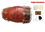Handmade Wooden Dholak Drum Traditional Indian Folk Percussion With Carry Bag. Fixed Price $180.17.