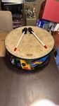 Remo Kid's Percussion Rain Forest Gathering Drum 8 X 16 In.. Fixed Price $80.00.